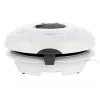 Vafeļu dzelzs Adler AD 3038 — viena apaļa vafele, 1500 W, regulējams termostats, nepiedegošas plāksnes, pelēks/baltss