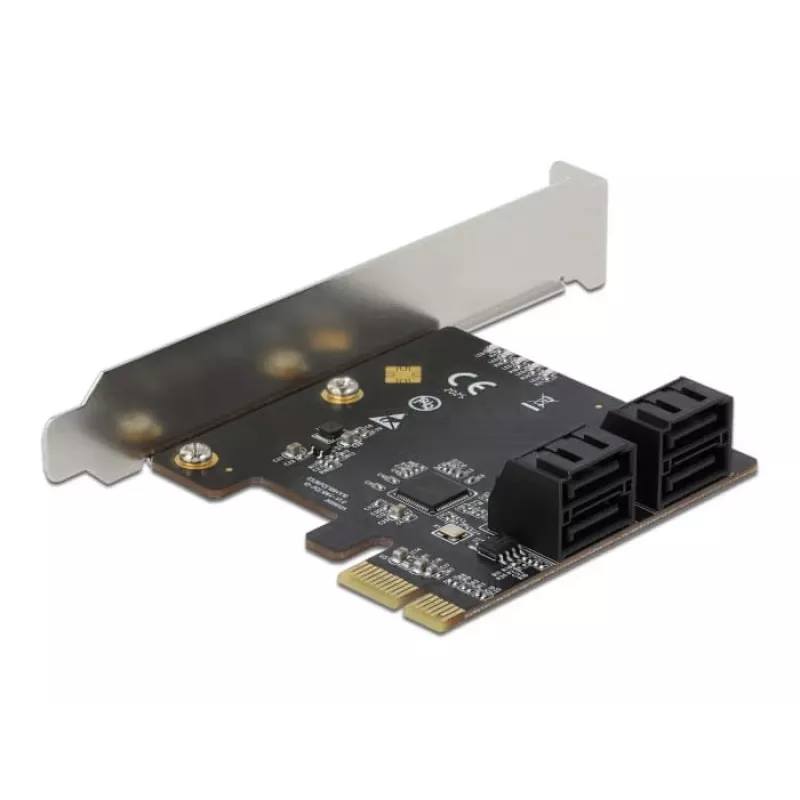 SATA PCI Express x1 karte DeLOCK 90010 zema profila formas faktors