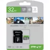 MicroSDHC karte PNY Elite 32GB Class 10 UHS-I P-SDU32GU185GW-GE