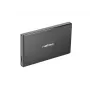 NATEC RHINO GO korpuss USB 3.0 2,5'' SATA HDD/SSD, melns alumīnijs