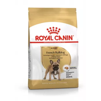 Sausā suņu barība Royal Canin French Bulldog Adult 9 kg — cūkgaļa, 26% olbaltumvielu, 18% tauku