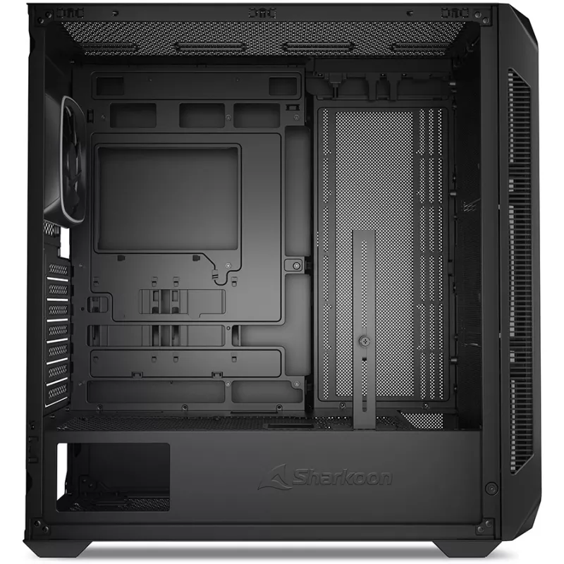 PC Case Sharkoon AK5G RGB Midi Tower Melns