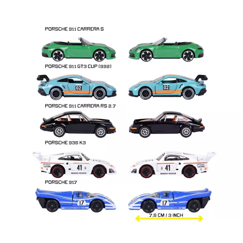 Dāvanu komplekts Vehicle Porsche 5 gab.