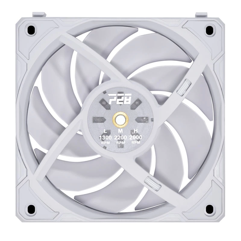 Ventilators Lian Li UF-P28120-1W 12 cm 300-2600 RPM Balts