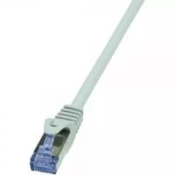 Tīkla kabelis LogiLink 0.25m RJ-45 Cat6a Pelēks