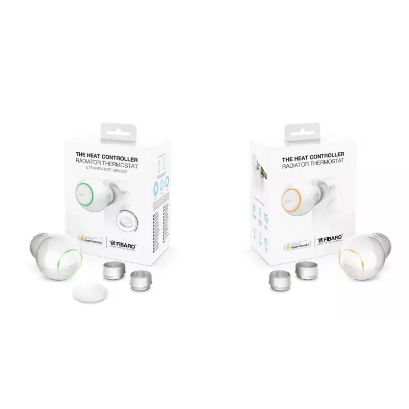 Fibaro The Heat Controller Starter Pack ZW5 EU termostats Z-Wave Balts