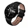 Smartwatch Garett Quantum — melns nerūsējošais tērauds