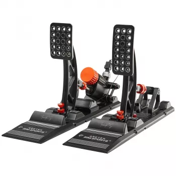 Spēļu pedāļu komplekts Asetek Invicta S-Series THORP II Melns