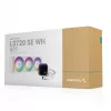 DeepCool LS720 SE WH Procesora šķidruma dzesētājs 12 cm Balts 1 gab.