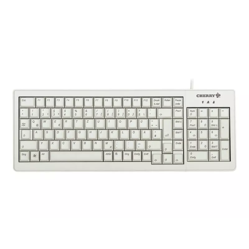 CHERRY XS G84-5200LCMDE-0 tastatūra Pelēka QWERTZ