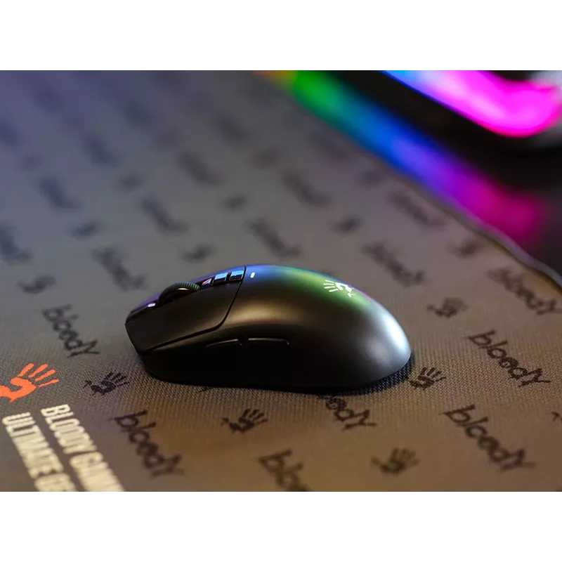 A4TECH BLOODY pele R72 ULTRA WRLS 2.4G+USB melna