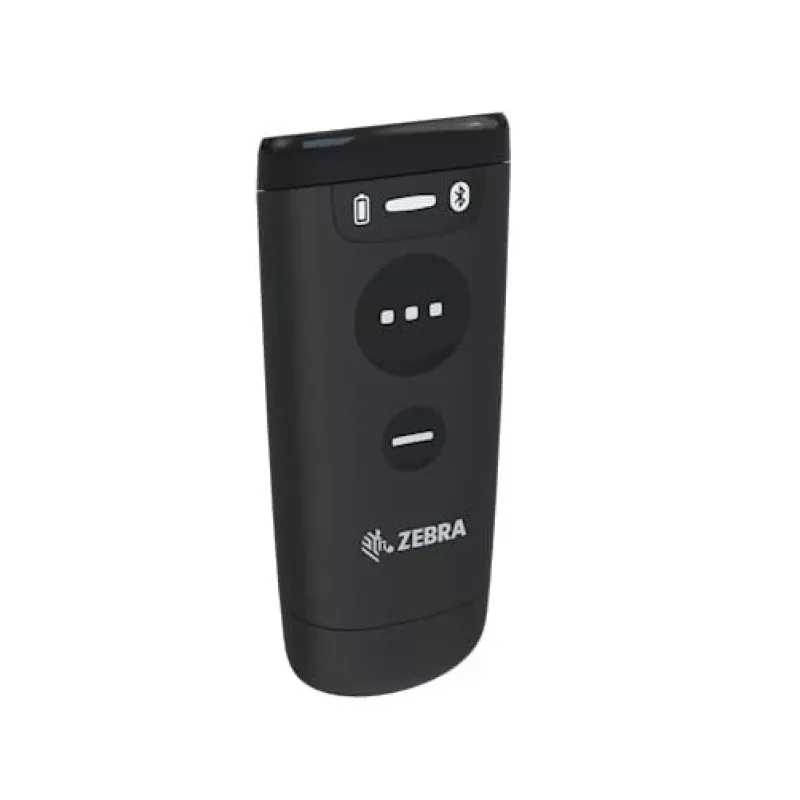 Rokas svītrkodu lasītājs Zebra CS60 1D/2D LED Bezvadu IP65 Melns, Bluetooth/USB, 100 m diapazons, 83 g