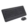 Logitech Signature MK650 Combo for Business Belgian pilna izmēra bezvadu tastatūra un pele