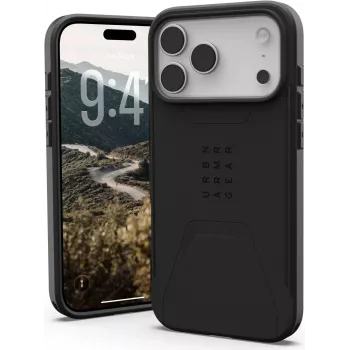 UAG Urban Armor Gear Civilian MagSafe maciņš | Apple iPhone 17 Pro Max | melns | 114546114040 (114546114040)