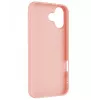Fixed Story | Aizmugurējais vāciņš | Apple | iPhone 16 Plus | Gumijots | Rozā