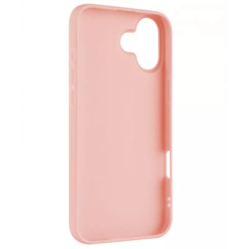Fixed Story | Aizmugurējais vāciņš | Apple | iPhone 16 Plus | Gumijots | Rozā