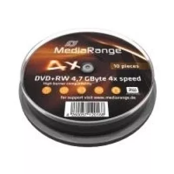 DVD+RW MediaRange MR451 4.7 GB 10 gab.