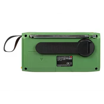 Portable AM/FM Solar Radio BLOW RA13 77-551# — viegls, bez baterijām ar saules uzlādi