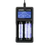 XTAR VC2 mājsaimniecības bateriju USB lādētājs