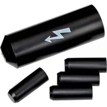 3M SKE S/2+3, Termosarūkošā caurule, Melna, 6.2 cm, 4 gab., 120 °C