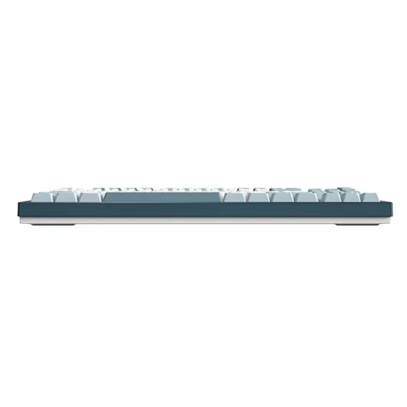 Montech MKey TKL tastatūra spēlēm USB tumši pelēka, gaiši zila, balta
