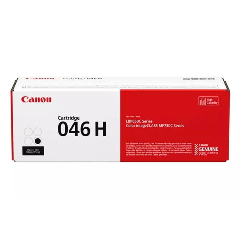 Canon CRG-046H 1254C002 oriģinālā melnā tonera kasetne, 2400 lapas