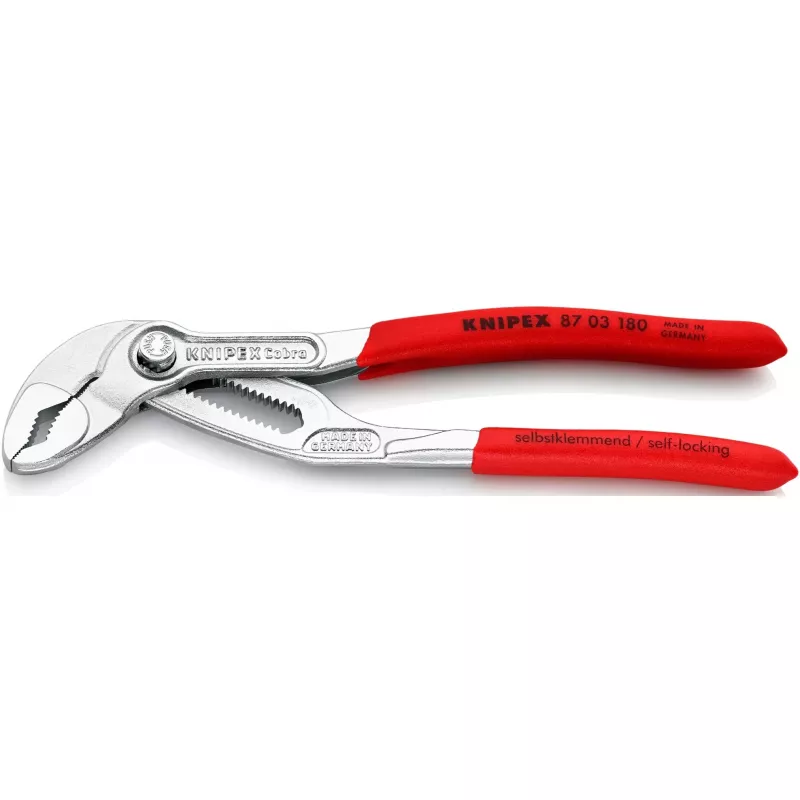 Bīdāmās locītavas knaibles Knipex Cobra 87 03 180