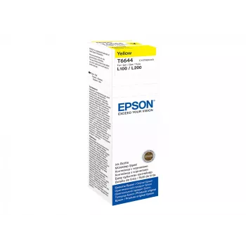 Epson T6644 Dzeltena tintes pudele 70 ml