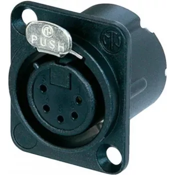 Neutrik NC5FD-LX-B savienojamības piederums, melns