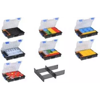 Uzglabāšanas futrālis allit EuroPlus Pro K44/15 — 15 nodalījumi, 440×76×355 mm