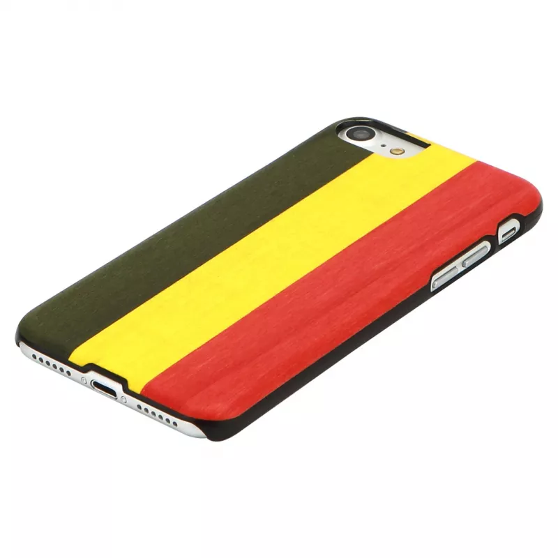 Phone case Man and Wood iPhone 7/8 — reggae Melns