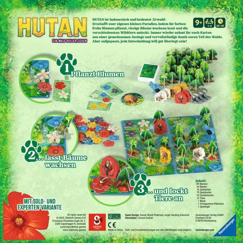 Hutan, galda spēle