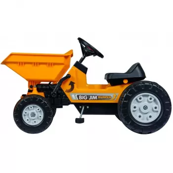 Simba-Dickie BIG Jim-Dumper pašizgāzēja rotaļlieta, plastmasa, 3–5 gadiem, melna un dzeltena
