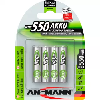 baterija Ansmann Blister 4 X Accu AAA 550 mAh