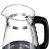 Russell Hobbs 26080-70 elektriskā tējkanna 1,7 L 2400 W melna, caurspīdīga