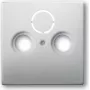 BUSCH JAEGER 1743-866 - Balta - Plastmasa - Busch-Jaeger - Glancēta - 0230-101 - 0230-0-0250 - SAT + TV + Radio