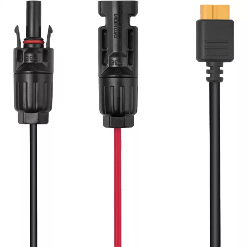 Uzlādes kabelis EcoFlow LMC4-XT60I-3.5M melns sarkans