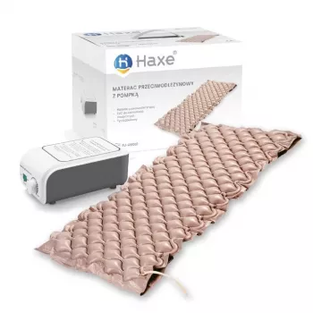 Pretizgulējumu matracis Haxe FU-AM0001 vienguļamā PVC, parastais 2000×900×70 mm, 130 kameras, elektriskais sūknis