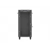 Brīvi stāvošs statīvu skapis LANBERG FF01-6624-12BL 24U 19 collu 600×600 mm, IP20, 1200 kg, melns