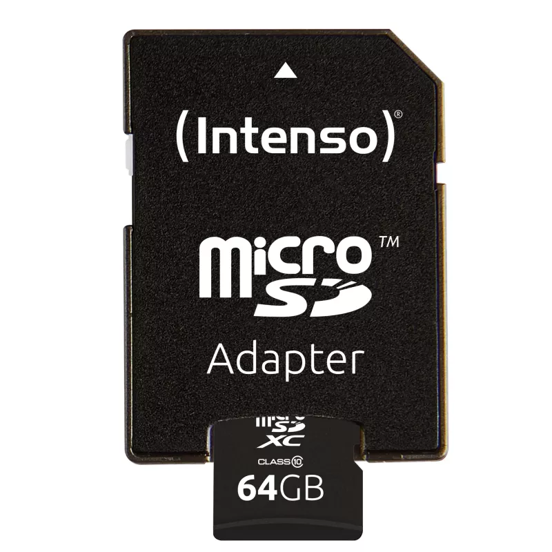 MicroSD karte Intenso 64GB MicroSDXC 10. klase