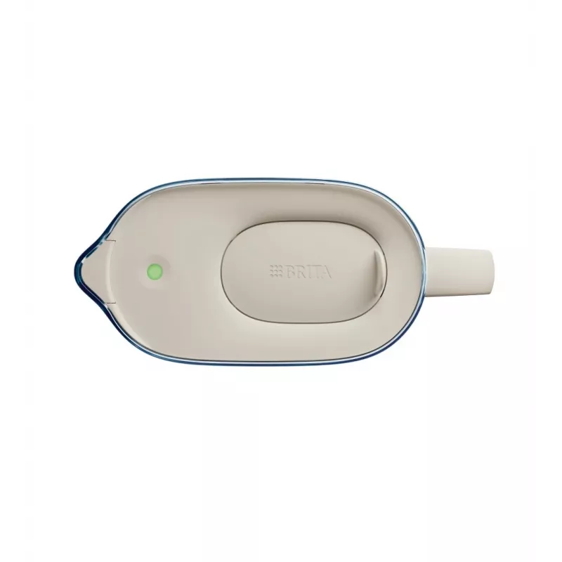 Ūdens filtrēšanas krūze BRITA Style Essential, 2,4 L tvertne (1,4 L filtrēts), MAXTRA, atverams vāks, smilšu krāsa
