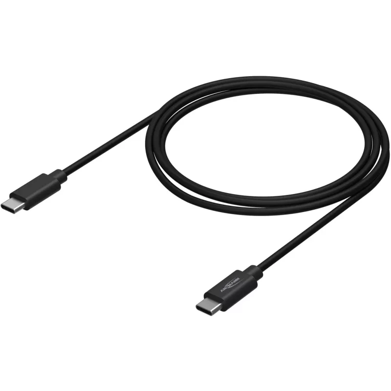 Ansmann 1700-0122 USB kabelis, melns