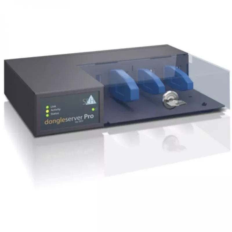 Drukas serveris SEH dongleserver Pro® Melns Zils