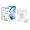 Ūdens filtra krūze BRITA Marella ar Maxtra Pro kārtridžu, 2,4 L ūdens tvertne, balta, ergonomisks rokturis