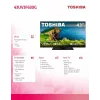 TV LED 43UV3F63DG 43 collu LED displejs 4K izšķirtspēja