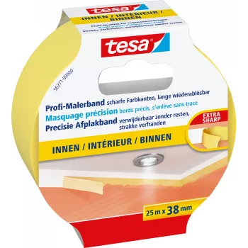 Krāsotāju maskēšanas lente Tesa Masking Tape PRECISION INDOOR