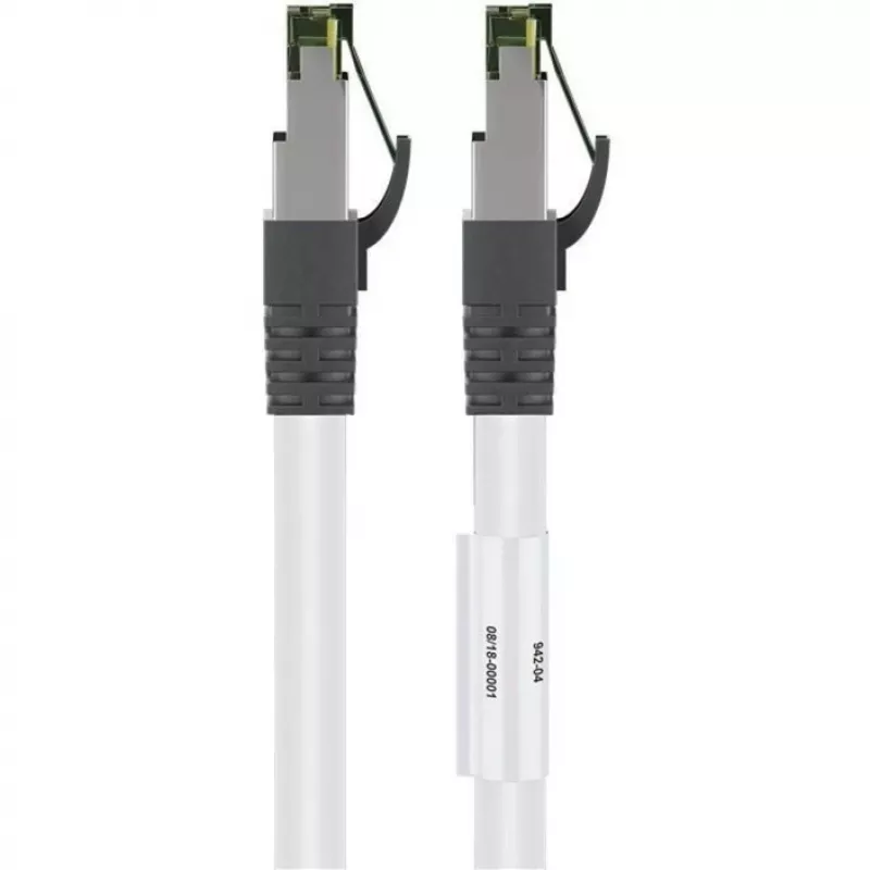 Wentronic 55127 - 5 M - Cat8.1 - S/FTP (S-STP) - RJ-45 - RJ-45 - Balta