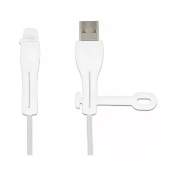 DeLOCK putekļu aizsargi USB Type-A spraudņiem un Apple Lightning spraudņiem, komplekts 2 gab., balts