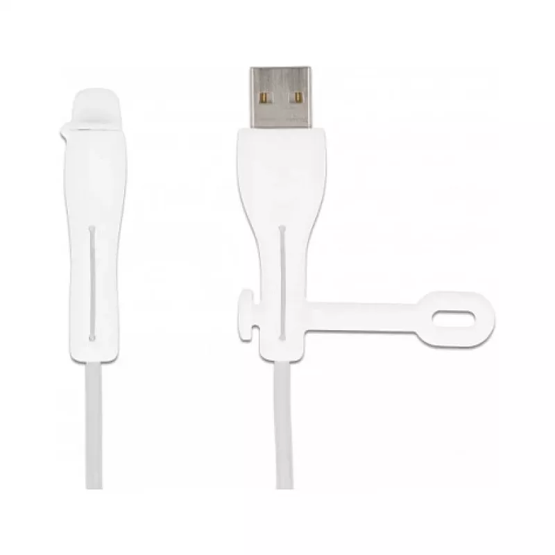 DeLOCK putekļu aizsargi USB Type-A spraudņiem un Apple Lightning spraudņiem, komplekts 2 gab., balts