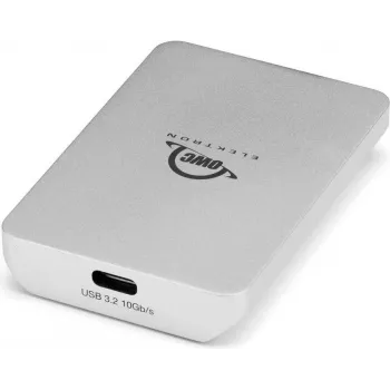 OWC 2TB Envoy Pro Elektron ultra kompakts USB-C 10 Gb/s, putekļu un ūdens izturīgs, izturīgs - lasīšanas/rakstīšanas ātrums virs 1000 MB/s (OWCENVPK02)